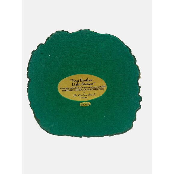 Danbury Mint East Brother Light Station Richmond Historic American Lighthouses - Picture 6 of 7